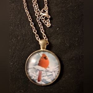 Wusuane Cardinal Pendant Necklace